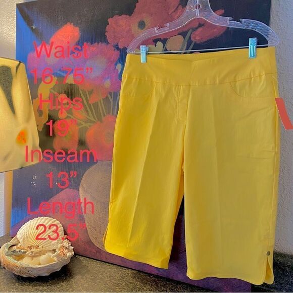 HEARTS OF PALM TROPIC OF INTEREST CAPRIS DAFODIL YELLOW 12 NWT - Picture 14 of 14